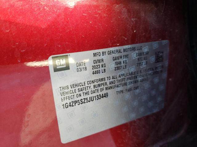 2018 BUICK LACROSSE E 1G4ZP5SZ5JU133449