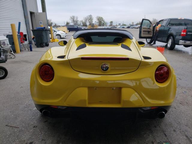 2016 ALFA ROMEO 4C SPIDER ZARBAAB45GM175865