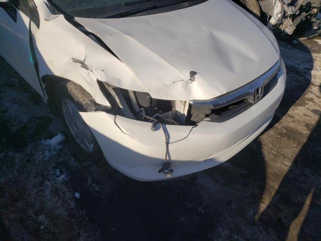 2012 HONDA CIVIC HF 2HGFB2F63CH322841
