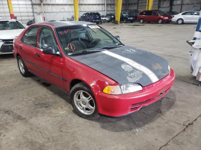 Salvage cars for sale from Copart Woodburn, OR: 1995 Honda Civic DX