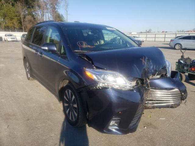 Salvage cars for sale from Copart Dunn, NC: 2019 Toyota Sienna XLE