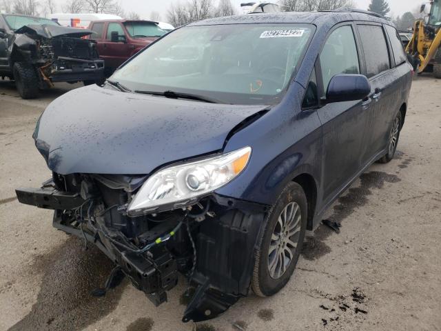 5TDYZ3DC9JS928760 Toyota Sienna Xle 2018. Фото: 1