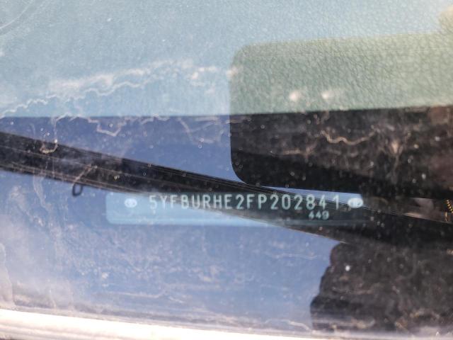 2015 TOYOTA COROLLA L 5YFBURHE2FP202841