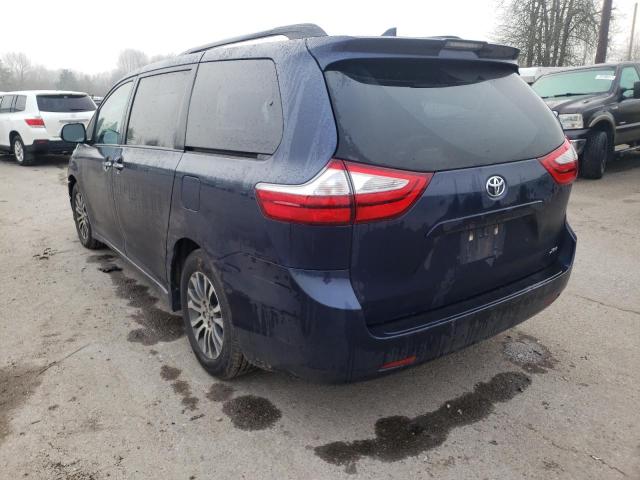 5TDYZ3DC9JS928760 Toyota Sienna Xle 2018. Фото: 2