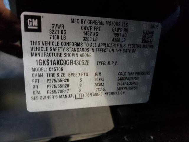 2016 GMC YUKON SLE 1GKS1AKC9GR430526