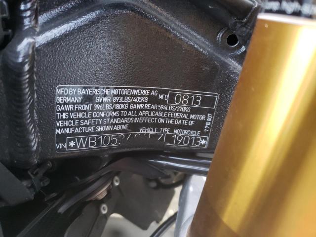 2014 BMW S1000 RR WB1053406EZL19013