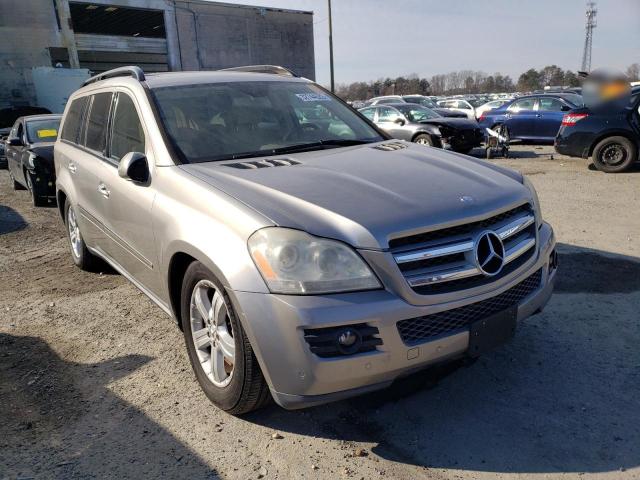 Salvage cars for sale at Fredericksburg, VA auction: 2007 Mercedes-Benz GL 450 4matic