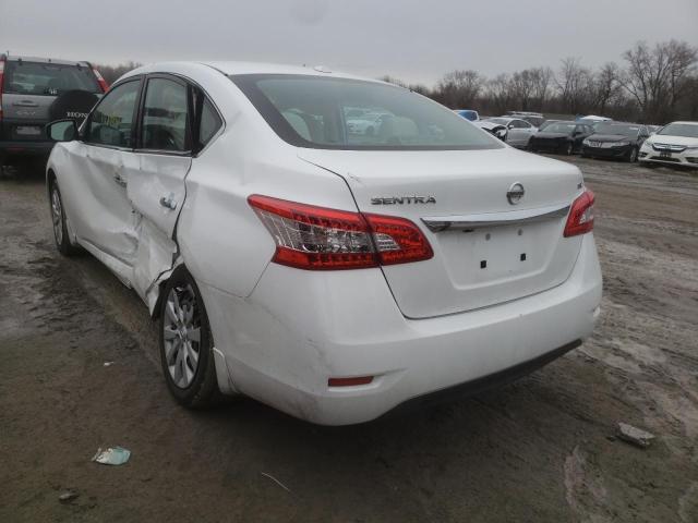 2015 NISSAN SENTRA S 3N1AB7AP4FY325562