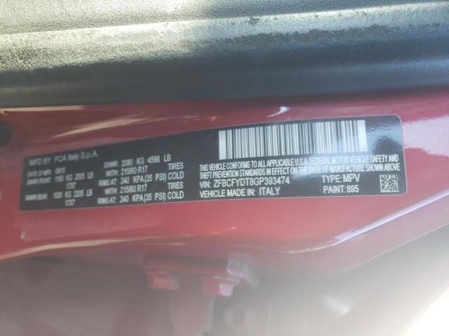 2016 FIAT 500X LOUNG ZFBCFYDT8GP393474