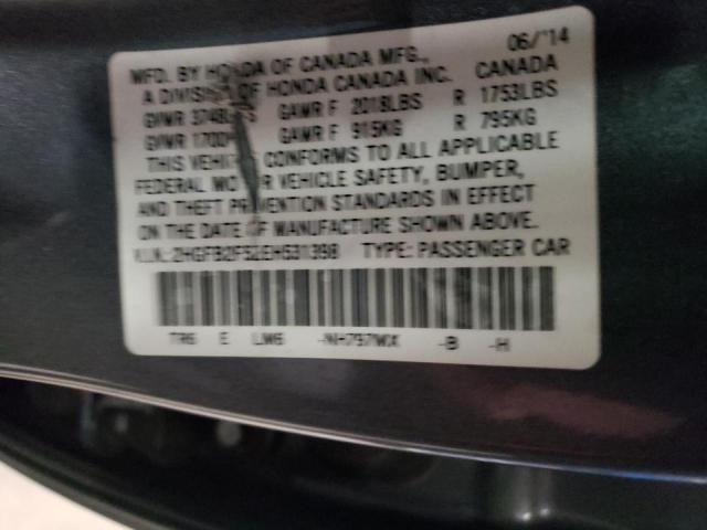 2014 HONDA CIVIC LX - 2HGFB2F52EH531398