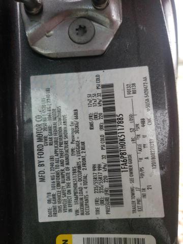 2019 FORD MUSTANG 1FA6P8TH0K5117885