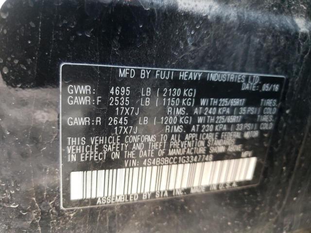 2016 SUBARU OUTBACK 2. - 4S4BSBCC1G3347748