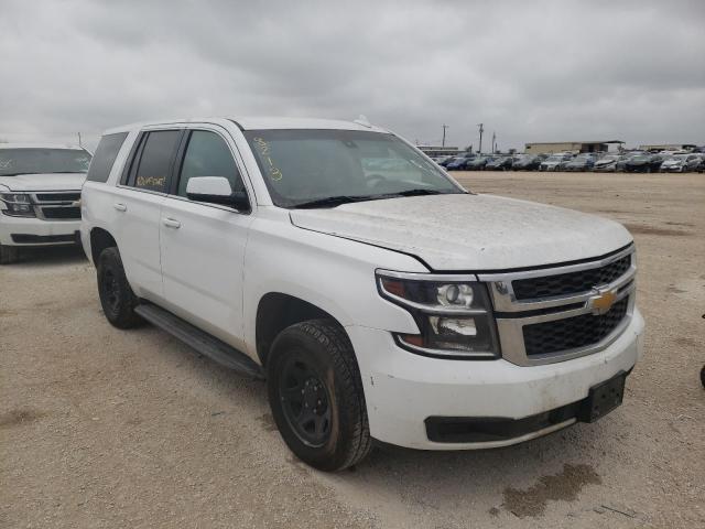 Salvage cars for sale from Copart San Antonio, TX: 2018 Chevrolet Tahoe Police