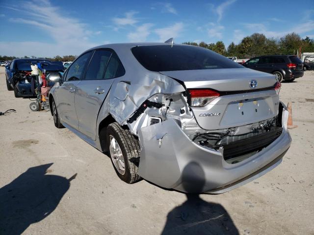 2021 TOYOTA COROLLA LE JTDEAMDE4MJ030697