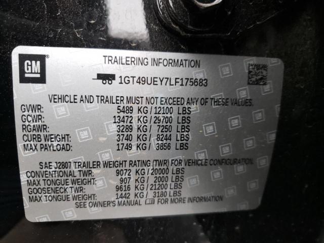 2020 GMC SIERRA K35 1GT49UEY7LF175683