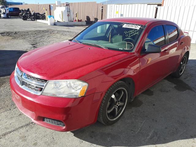 2014 DODGE AVENGER SE 1C3CDZAB2EN140376
