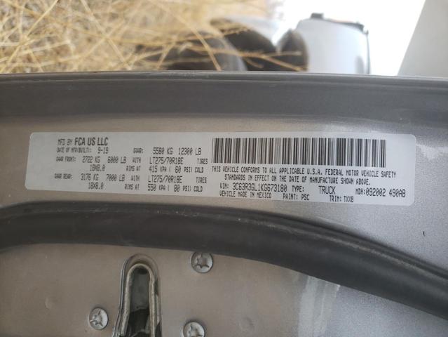2019 RAM 3500 TRADE 3C63R3GL1KG673180