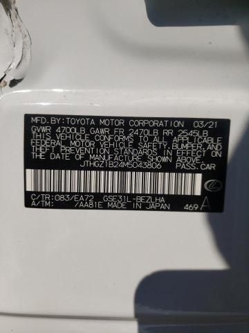 2021 LEXUS IS 350 F-S JTHGZ1B24M5043806
