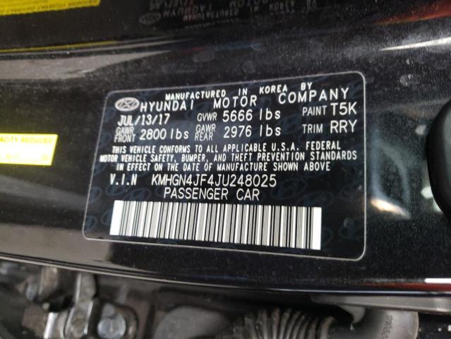 2018 GENESIS G80 ULTIMA KMHGN4JF4JU248025