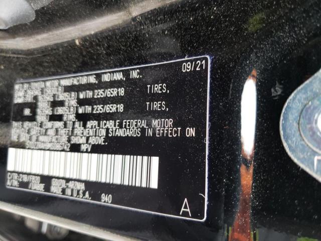 2021 TOYOTA HIGHLANDER - 5TDZZRAH9MS086742