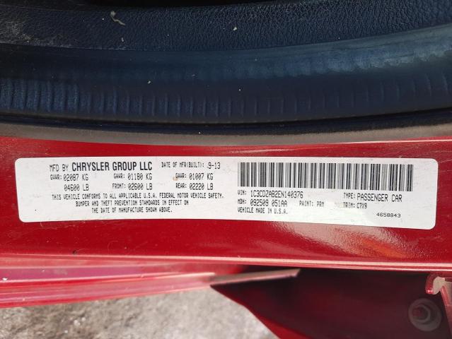 2014 DODGE AVENGER SE 1C3CDZAB2EN140376