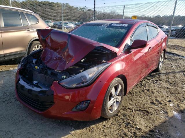 2013 HYUNDAI ELANTRA GL - 5NPDH4AE6DH449672