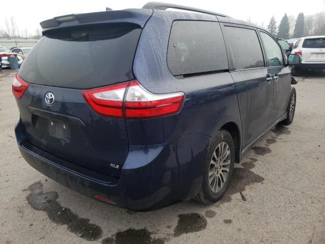 5TDYZ3DC9JS928760 Toyota Sienna Xle 2018. Фото: 3