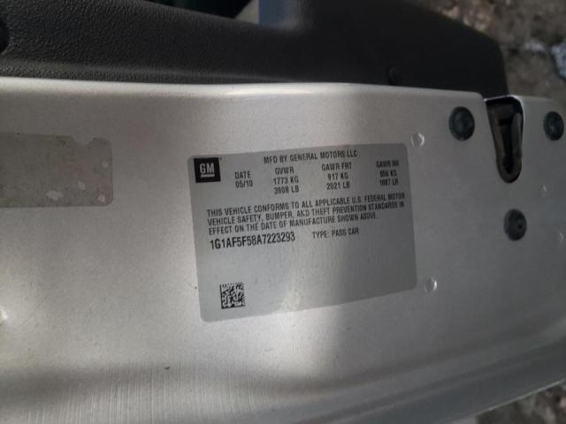 2010 CHEVROLET COBALT 2LT 1G1AF5F58A7223293