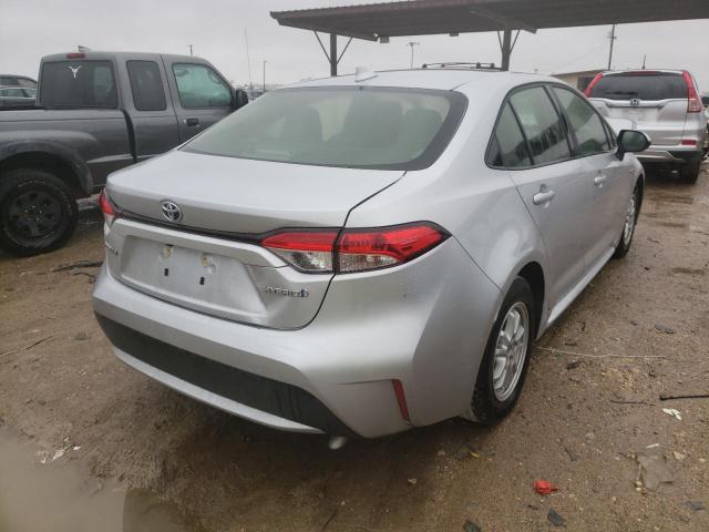 2021 TOYOTA COROLLA LE JTDEAMDE2MJ032836