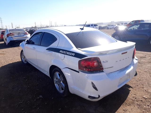 2012 DODGE AVENGER SX 1C3CDZCB0CN168090