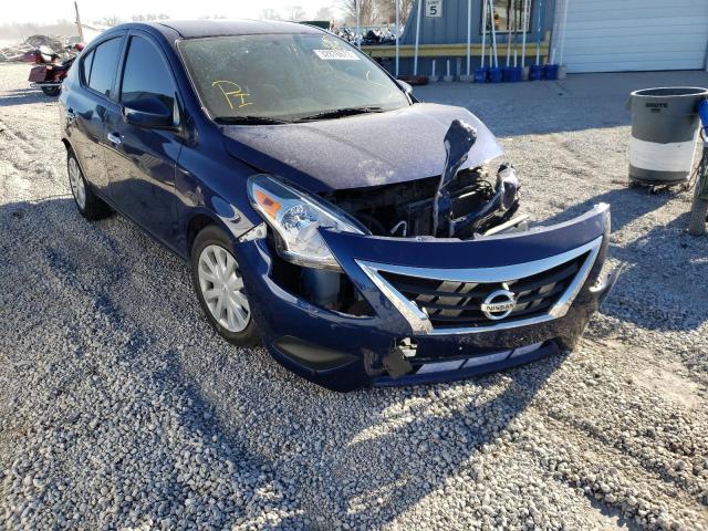 Salvage cars for sale from Copart Wichita, KS: 2019 Nissan Versa S