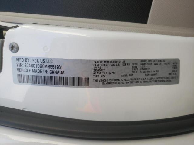 2021 CHRYSLER VOYAGER LX 2C4RC1DG6MR551931
