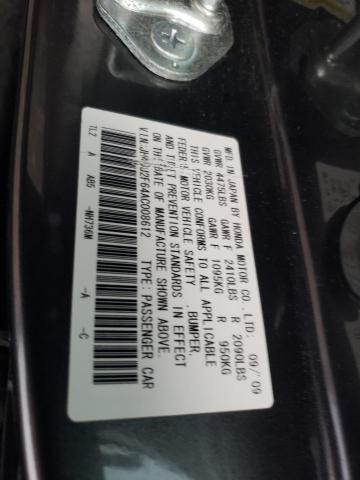 2010 ACURA TSX JH4CU2F64AC008612