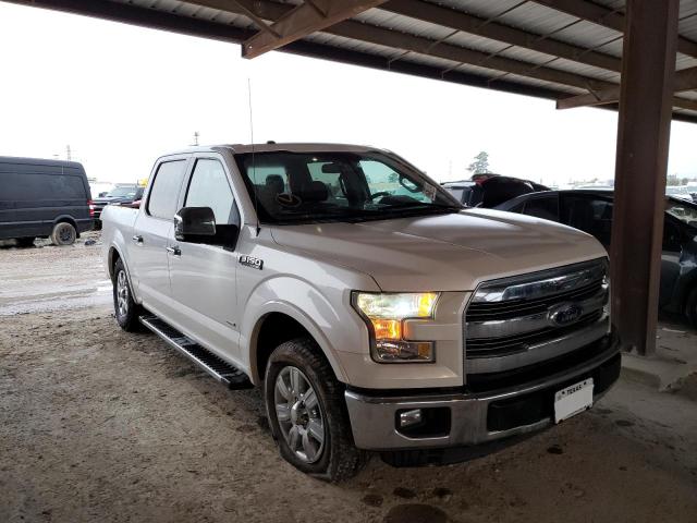 Salvage cars for sale at Houston, TX auction: 2015 Ford F150 Super