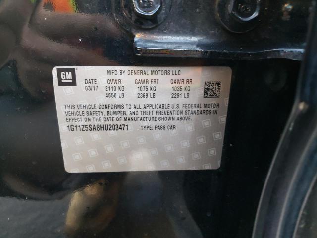 2017 CHEVROLET IMPALA LS - 1G11Z5SA8HU203471