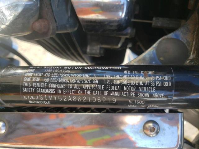 2006 SUZUKI C90 JS1VY52A862106219