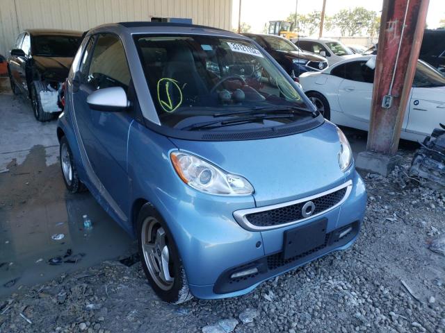 Smart salvage cars for sale: 2013 Smart Fortwo PAS