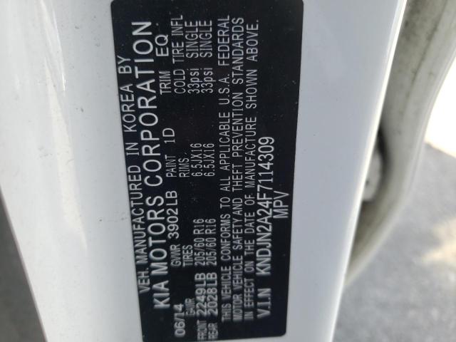 2015 KIA SOUL KNDJN2A24F7114309