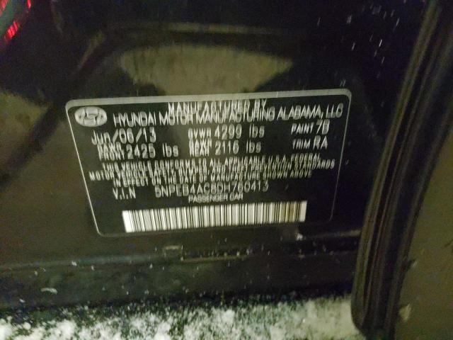 2013 HYUNDAI SONATA GLS 5NPEB4AC8DH760413