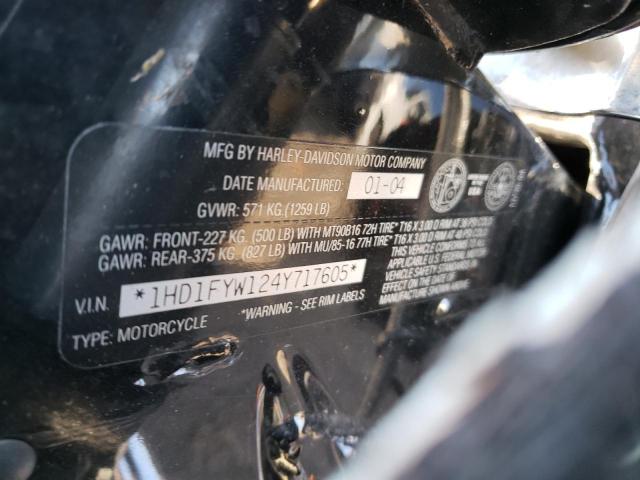 2004 HARLEY-DAVIDSON FLHRSI 1HD1FYW124Y717605