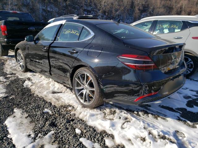 2022 GENESIS G70 BASE KMTG34TA0NU087837