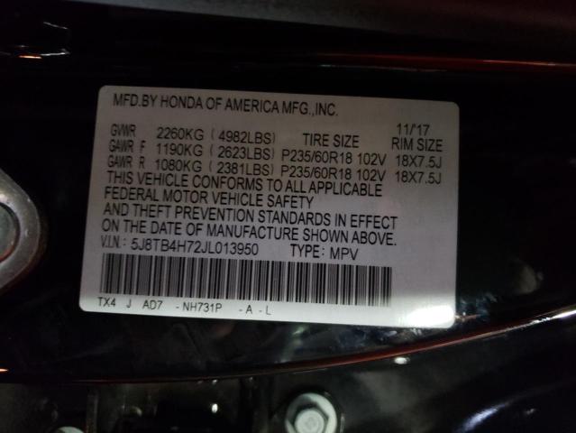 2018 ACURA RDX ADVANC 5J8TB4H72JL013950