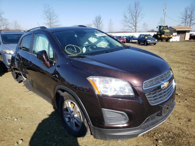 Salvage cars for sale from Copart Windsor, NJ: 2016 Chevrolet Trax 1LT
