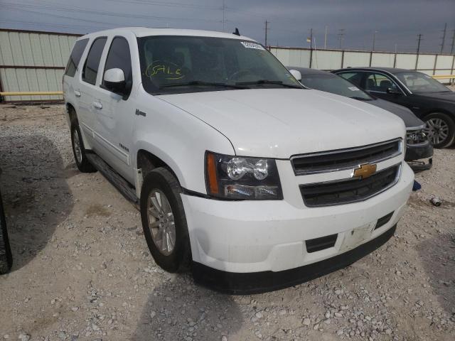 Salvage cars for sale from Copart Haslet, TX: 2013 Chevrolet Tahoe Hybrid