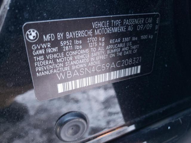 2010 BMW 550 GT WBASN4C59AC208321