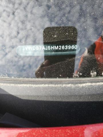 2017 VOLKSWAGEN JETTA SE 3VWDB7AJ5HM263960