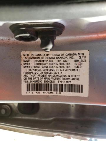 2HKRM3H31EH560681 Honda Cr-V Lx 2014. Фото: 9