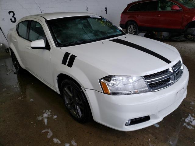 Salvage cars for sale from Copart Candia, NH: 2011 Dodge Avenger MA