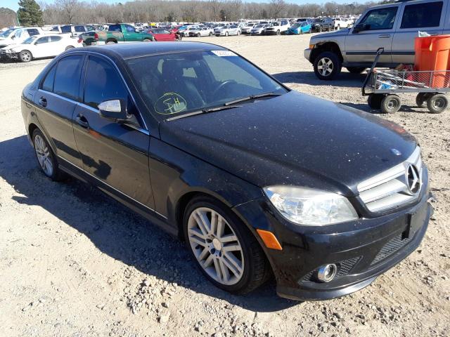 Mercedes-Benz C-Class salvage cars for sale: 2009 Mercedes-Benz C Class