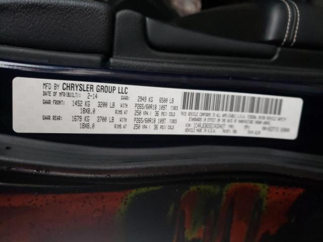 1C4RJEBG5EC433427 Jeep Grand Cher 2014. Фото: 9